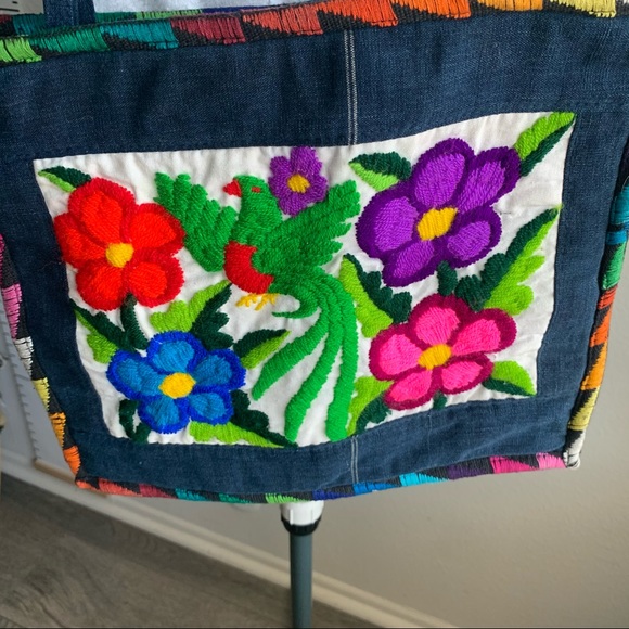 Vintage Guatemalan Tote Bag - Picture 3 of 6